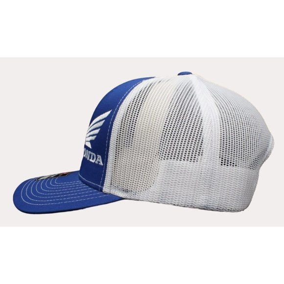 Honda Wing Richardson 112 Snap Back Trucker Hat ***Embroidered*** - Picture 3 of 4